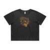 Wo's Heavy Faded Crop Tee 4089 Thumbnail
