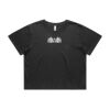 Wo's Heavy Faded Crop Tee 4089 Thumbnail