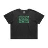 Wo's Heavy Faded Crop Tee 4089 Thumbnail