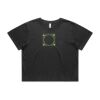 Wo's Heavy Faded Crop Tee 4089 Thumbnail
