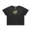 Wo's Heavy Faded Crop Tee 4089 Thumbnail