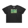 Wo's Heavy Faded Crop Tee 4089 Thumbnail