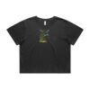 Wo's Heavy Faded Crop Tee 4089 Thumbnail