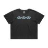 Wo's Heavy Faded Crop Tee 4089 Thumbnail