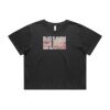 Wo's Heavy Faded Crop Tee 4089 Thumbnail