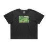 Wo's Heavy Faded Crop Tee 4089 Thumbnail