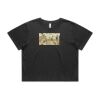 Wo's Heavy Faded Crop Tee 4089 Thumbnail