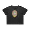 Wo's Heavy Faded Crop Tee 4089 Thumbnail