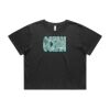 Wo's Heavy Faded Crop Tee 4089 Thumbnail
