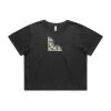 Wo's Heavy Faded Crop Tee 4089 Thumbnail
