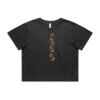 Wo's Heavy Faded Crop Tee 4089 Thumbnail