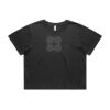 Wo's Heavy Faded Crop Tee 4089 Thumbnail