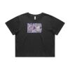 Wo's Heavy Faded Crop Tee 4089 Thumbnail