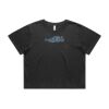 Wo's Heavy Faded Crop Tee 4089 Thumbnail