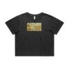 Wo's Heavy Faded Crop Tee 4089 Thumbnail