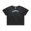 Wo's Heavy Faded Crop Tee 4089 Thumbnail