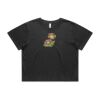 Wo's Heavy Faded Crop Tee 4089 Thumbnail