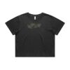 Wo's Heavy Faded Crop Tee 4089 Thumbnail