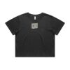 Wo's Heavy Faded Crop Tee 4089 Thumbnail