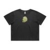Wo's Heavy Faded Crop Tee 4089 Thumbnail