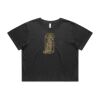Wo's Heavy Faded Crop Tee 4089 Thumbnail