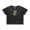 Wo's Heavy Faded Crop Tee 4089 Thumbnail