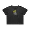 Wo's Heavy Faded Crop Tee 4089 Thumbnail