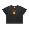 Wo's Heavy Faded Crop Tee 4089 Thumbnail