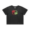 Wo's Heavy Faded Crop Tee 4089 Thumbnail