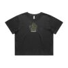 Wo's Heavy Faded Crop Tee 4089 Thumbnail
