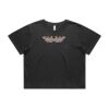 Wo's Heavy Faded Crop Tee 4089 Thumbnail