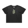 Wo's Heavy Faded Crop Tee 4089 Thumbnail