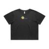 Wo's Heavy Faded Crop Tee 4089 Thumbnail
