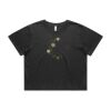 Wo's Heavy Faded Crop Tee 4089 Thumbnail