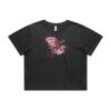 Wo's Heavy Faded Crop Tee 4089 Thumbnail