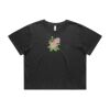 Wo's Heavy Faded Crop Tee 4089 Thumbnail