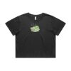 Wo's Heavy Faded Crop Tee 4089 Thumbnail