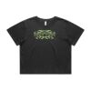 Wo's Heavy Faded Crop Tee 4089 Thumbnail