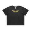 Wo's Heavy Faded Crop Tee 4089 Thumbnail