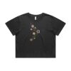 Wo's Heavy Faded Crop Tee 4089 Thumbnail