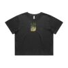 Wo's Heavy Faded Crop Tee 4089 Thumbnail