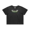 Wo's Heavy Faded Crop Tee 4089 Thumbnail